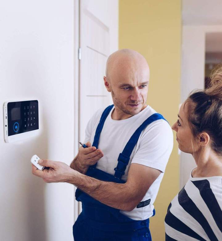 Pose système d'alarme intrusion Québec